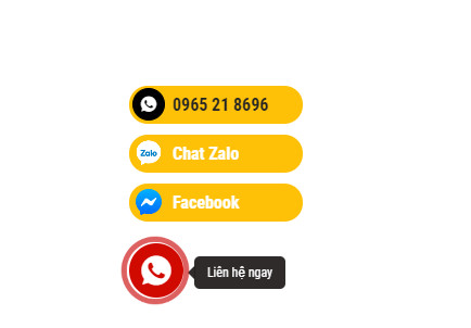 Gắn nút Hotline – Zalo – Facebook cho Website năm 2020