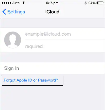 Cách lấy lại mật khẩu iCloud, ID Apple khi bị mất